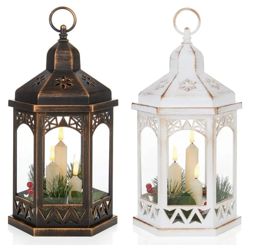 33CM HEXAGONAL LANTERN  | LB213060P