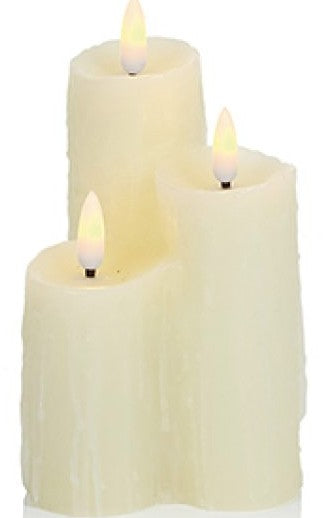 3PC B-O LIT MELTED EFFECT FLICKABRIGHTS | LB221020