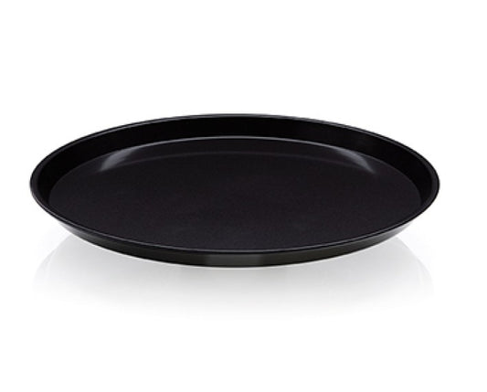 30CM B-O BLACK ROTATING CANDLE STAND | LB261618