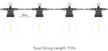 LUMIFY USB SOLAR FESTOON LIGHTS | LF20