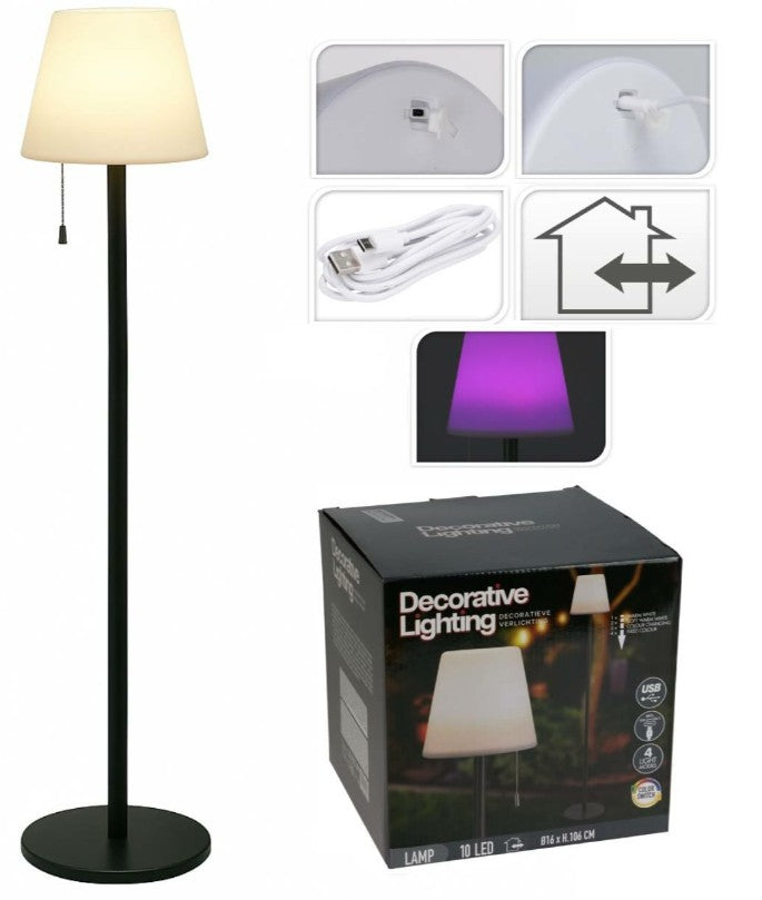 LAMP COLOR CHANGING MATT BLACK | LG2000120