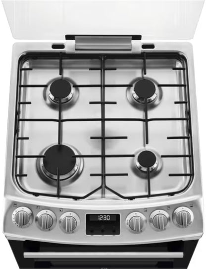 ELECTROLUX 55CM FREESTANDING NATURAL GAS COOKER SS | LKG515100X