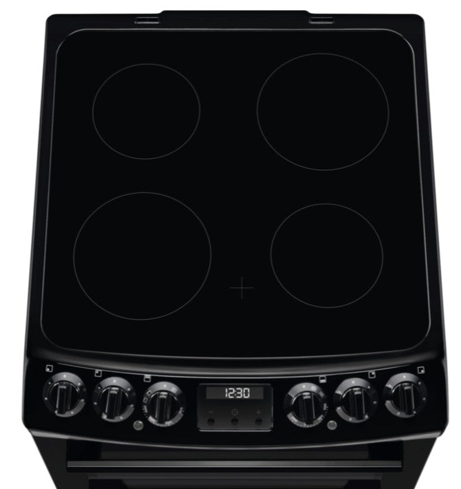 ELECTROLUX 55CM CERAMIC FREESTANDING COOKER BLACK | LKR555100B