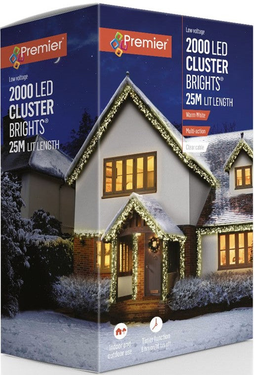 2000 M-A LED CLEAR CABLE WITH TIMER | LV162177WWC