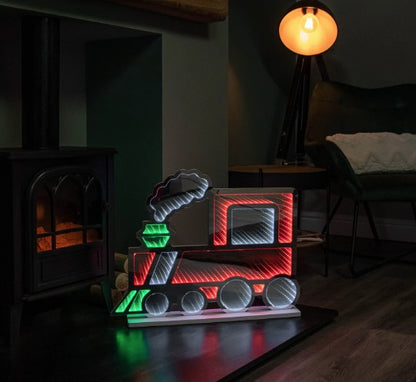 #60CM STANDING TRAIN INFINITY MIRROR | LV243021