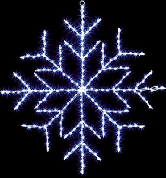76CM X 76CM TWINKLING SNOWFLAKE | LV243118W