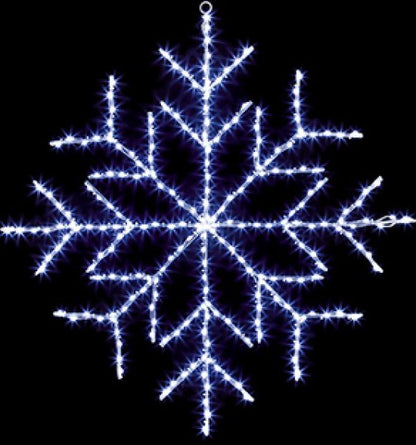 76CM X 76CM TWINKLING SNOWFLAKE | LV243118W