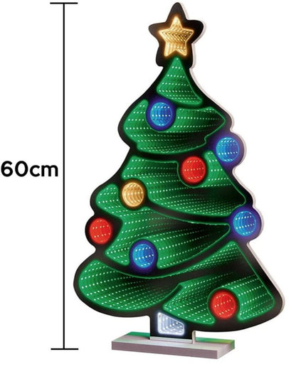 #60CM CHRISTMAS TREE INFINITY MIRROR | LV243387
