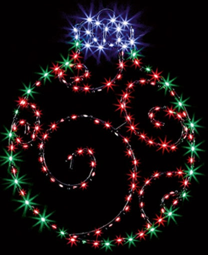 39 X 49CM TWINKLING  BAUBLE | LV262380RGR