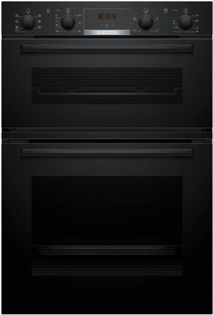 BOSCH BUILT IN DOUBLE OVEN BLACK | MBA533BB3B
