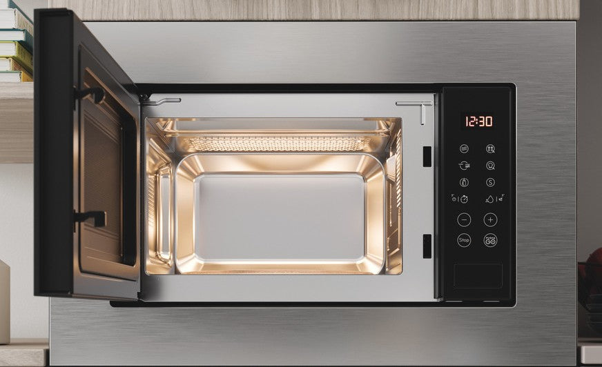INDESIT BUILT IN MICROWAVE WITH GRILL SS | MWI120GX