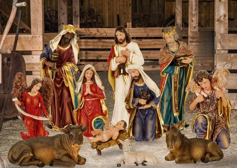 69CM 11PC NATIVITY SCENE | N241246