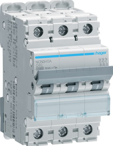 MCB 40 AMP 3PH MOTOR RATED | NC340A