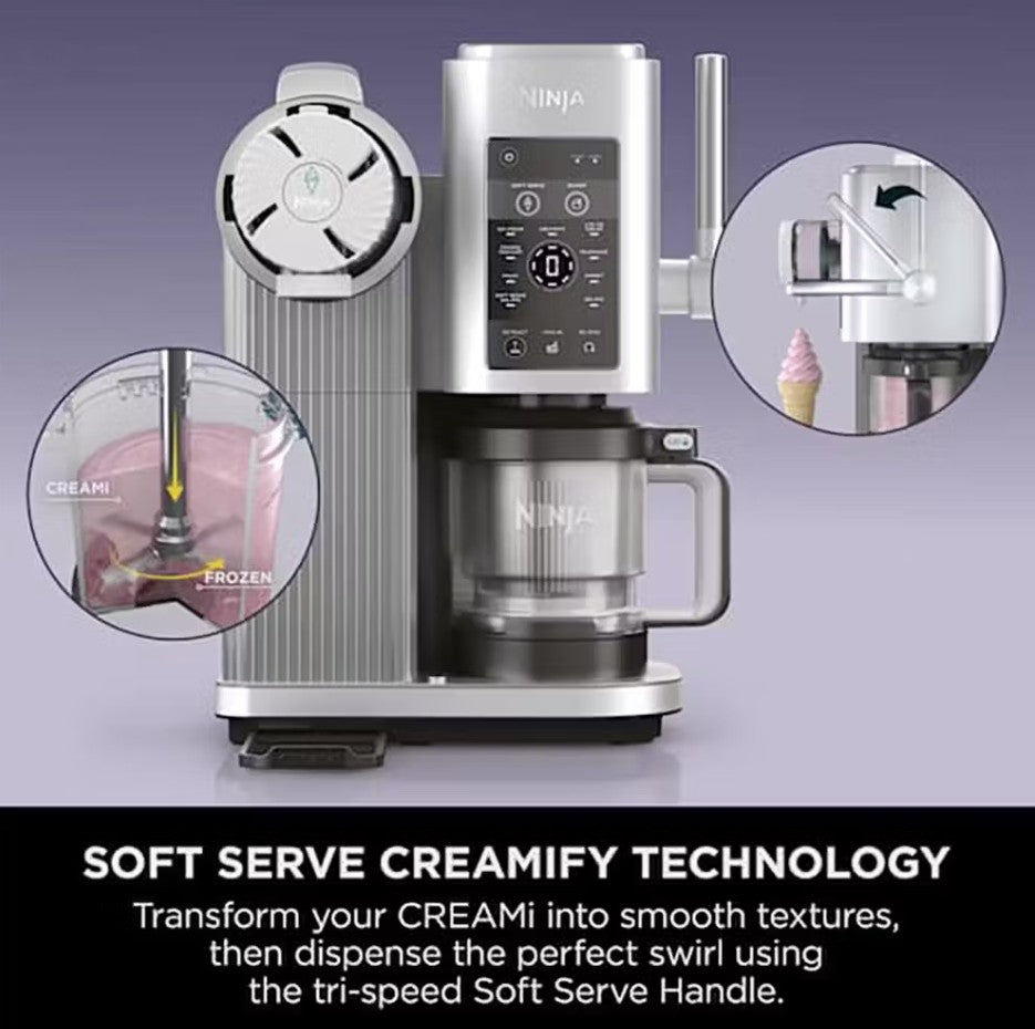 NINJA SWIRL BY CREAMI 13 IN 1 ICE CREAM MAKER | NC701UK