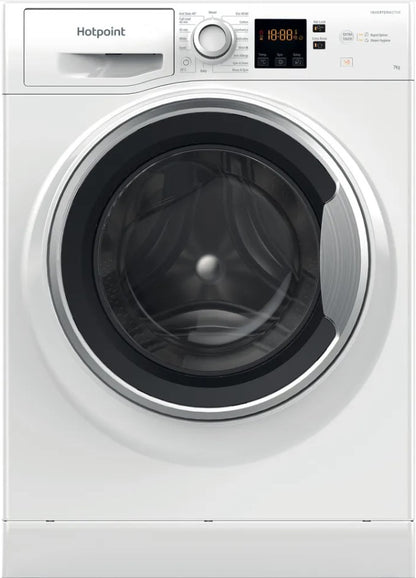 HOTPOINT 7KG 1400RPM A ENERGY  WASHING MACHINE WH | NSWE7469WSUK