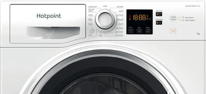 HOTPOINT 7KG 1400RPM A ENERGY  WASHING MACHINE WH | NSWE7469WSUK