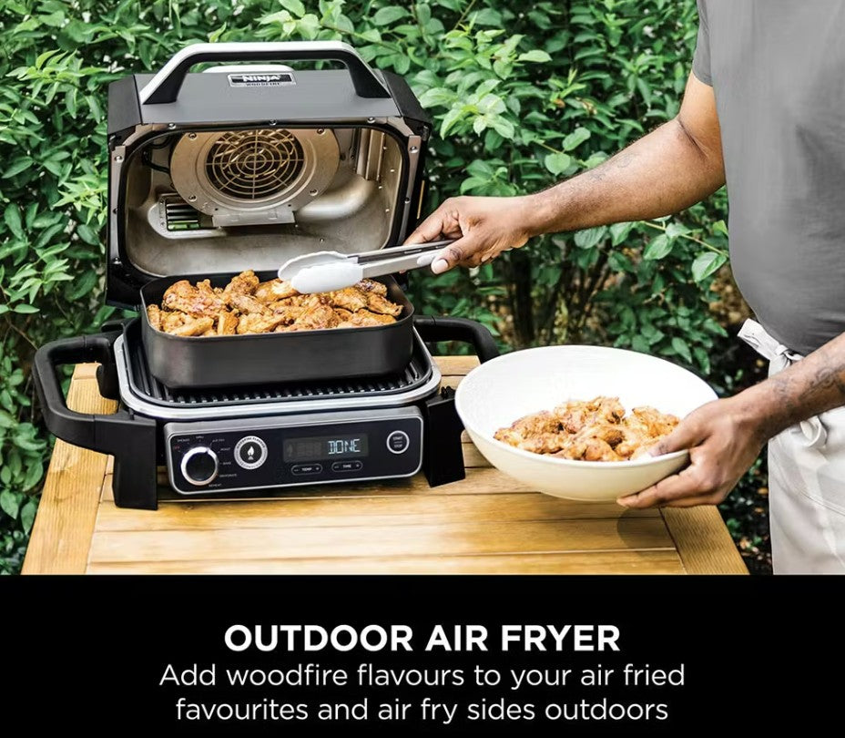 NINJA WOODFIRE ELECTRIC BBQ GRILL & SMOKER | OG701UK