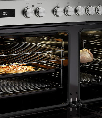 FISHER & PAYKEL 90CM DUAL FUEL RANGE ST-STEEL | OR90L7DBGFX2