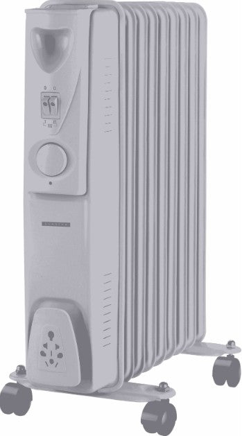 SUNBEAM 2 KW 9 FIN OIL FILLED RAD | ORO2