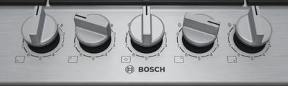 BOSCH SERIES 6 5 BURNER GAS HOB ST-STEEL | PCQ7A5I90