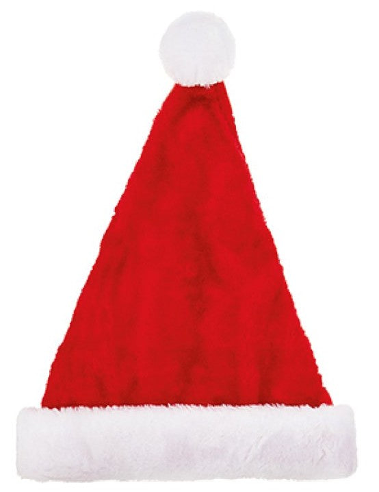 43CM PLUSH SANTA HAT | PL062149
