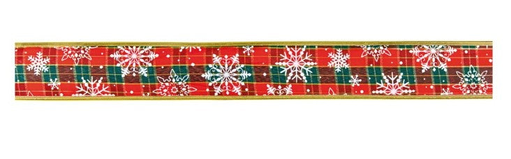 6CM X 2.7M TARTAN RIBBON | R232050