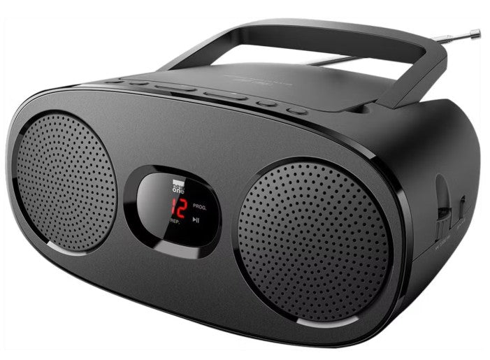 MUSE PORTABLE RADIO CD PLAYER BLACK | RD306