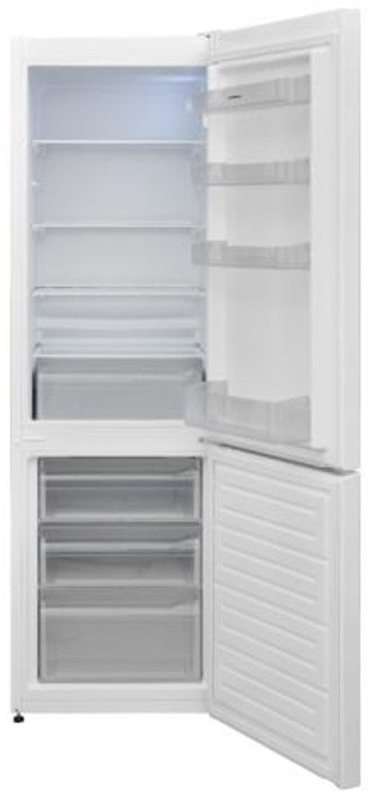 NORDMENDE 54CM WIDE FREESTANDING FRIDGE FREEZER WH | RFF60405WH