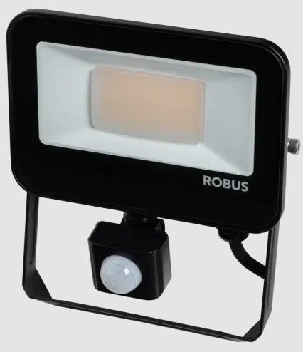 SELEST 20W FLOODLIGHT WITH PIR IP65 CCT3 BLACK C/W | RST20CCT3P04