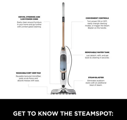 SHARK STEAMSPOT WITH STEAM BLASTER TECHNOLOGY | S2001UK