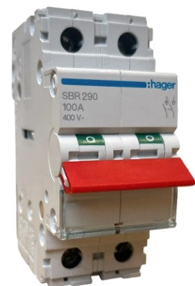 2P 100A SW RED TOGGLE | SBR290