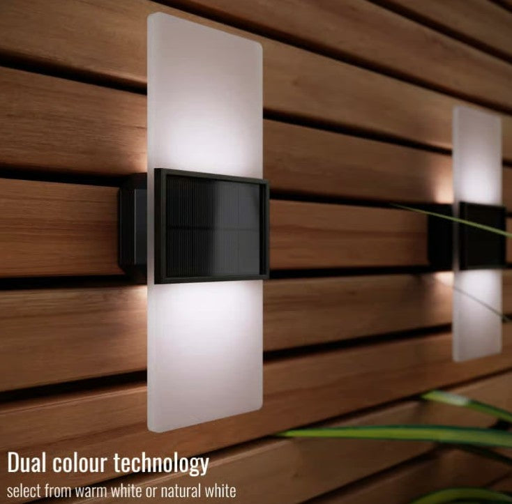 GEMINI SOLAR WALL LIGHTS(SET OF 2) | SC2208