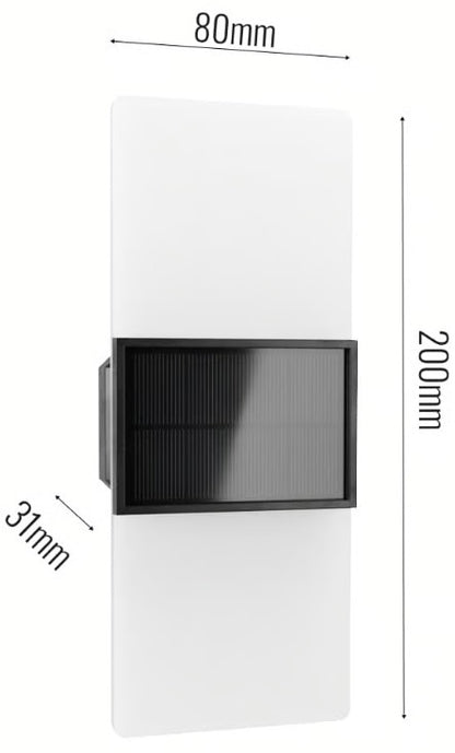 GEMINI SOLAR WALL LIGHTS(SET OF 2) | SC2208