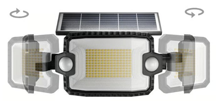 DOVER SOLAR DOUBLE PIR LIGHT | SC2225