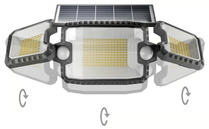DOVER SOLAR DOUBLE PIR LIGHT | SC2225