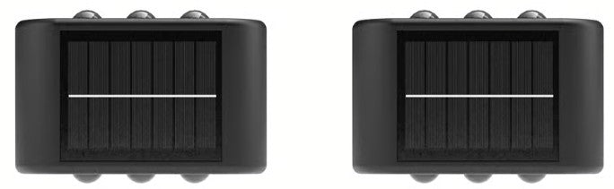 TRIO SOLAR UP & DOWNWALL LIGHT (SET OF 2) | SC2314