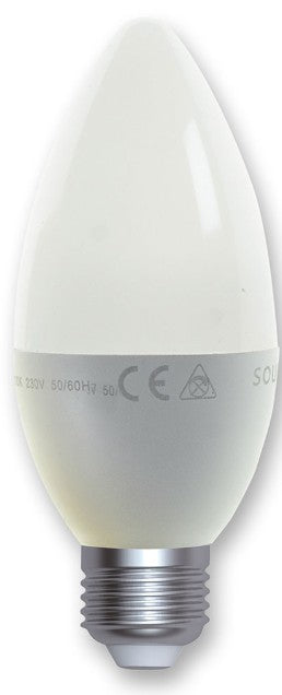 4.9W 470LM LED ES CANDLE WW | SCANDLED5.2WE27WW
