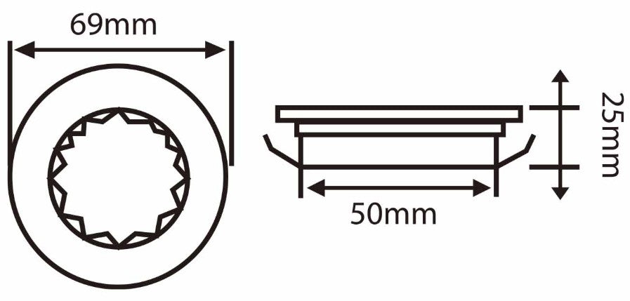 SOURCE 1.5W LED CABINET DOWNLIGHT SC | SCBMCWW