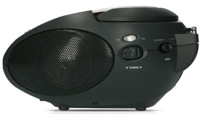 LENCO PORTABLE CD PLAYER BOOMBOX WHITE-BLACK | SCD24W