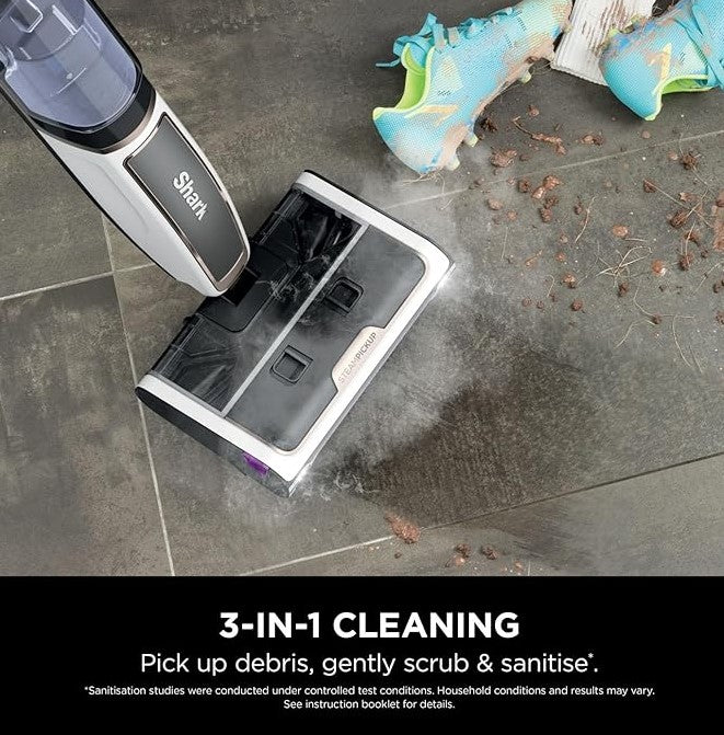 SHARK STEAM AND SCRUB POWERPICKUP STEAM CLEANER | SD200UK