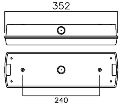 RECESSED KIT FOR IP65 BULKHEAD | SEM-RK