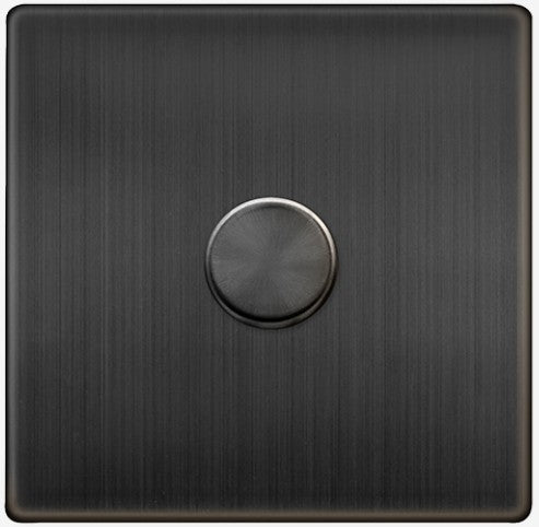 1 GANG 2 WAY 100W DIMMER SWITCH - MATT BRONZE | SFBZ161