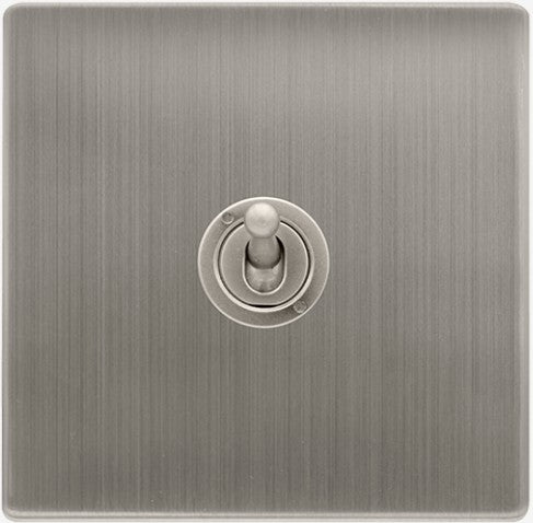 10AX 1 GANG 2 WAY TOGGLE SWITCH - STAINLESS STEEL | SFSS421