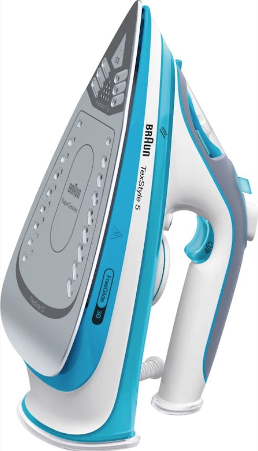 BRAUN TEXSTYLE 5 FREEGLIDE SUPER CERAMIC STEAM IRO | SI5008BL