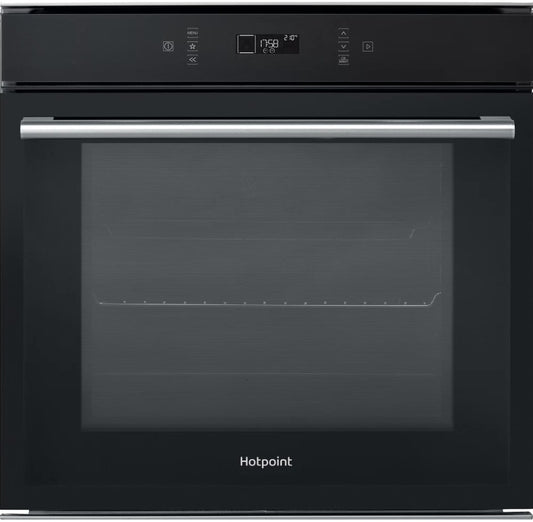 HOTPOINT BUILT IN SINGLE PYROLYTIC OVEN BLACK | SI6871SPBL