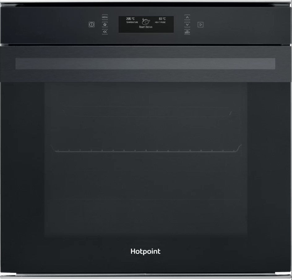 HOTPOINT BUILT IN SINGLE PYROLYTIC OVEN BLACK | SI9891SPBM