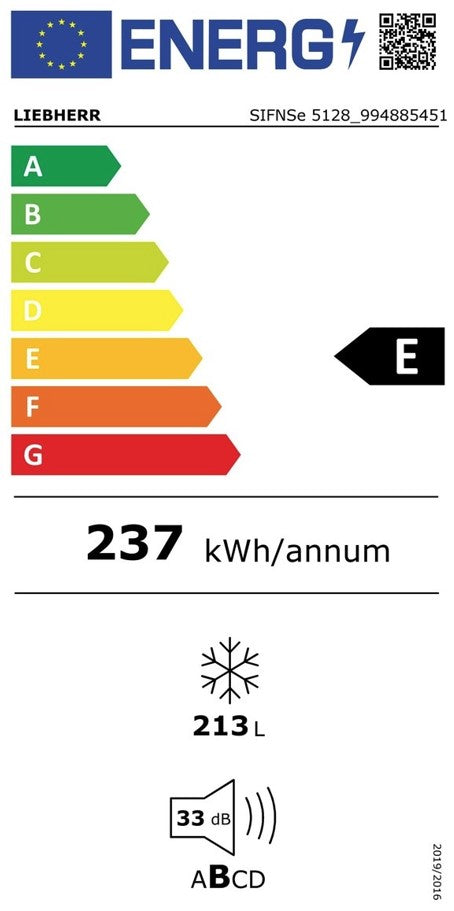 LIEBHERR TALL INTEGRATED FREEZER | SIFNF5128