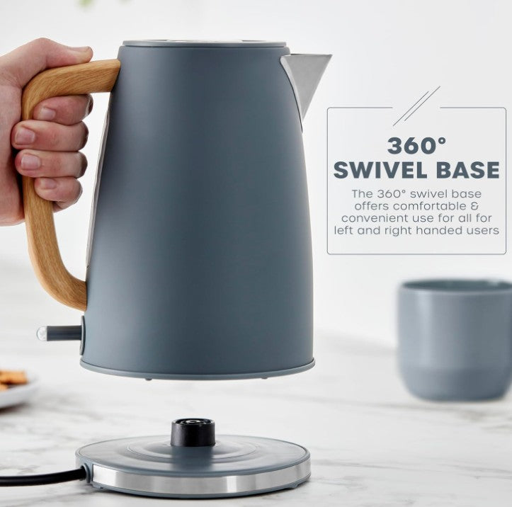 SWAN FJORD 1.7 LITRE 3KW JUG KETTLE GREY | SK19024GRY