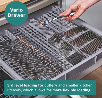 BOSCH SERIES 4 FULLY INTEGRATED DISHWASHER VARIO H | SMH4HVX14G