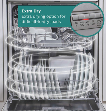 BOSCH SERIES 4 FULLY INTEGRATED DISHWASHER VARIO H | SMH4HVX14G
